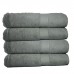 Luxury 650 Gram Cotton Bath Towel - Dark Gray<br/>(Set of 2)
