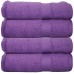 Luxury 650 Gram Cotton Bath Towel - Lilac<br/>(Set of 2)
