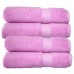 Luxury 650 Gram Cotton Bath Towel - Rose (Set<br/>of 2)