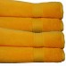 Luxury 650 Gram Cotton Bath Towel - Sunshine<br/>Yellow (Set of 2)